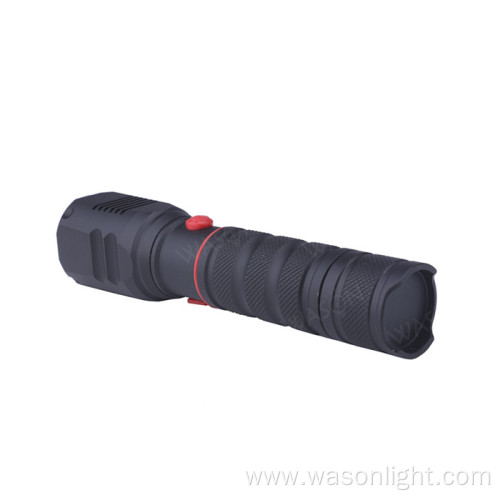 Dimmable Waterproof Rechargeable 18650 Flashlight Police